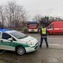 Abitazione in fiamme in via Pancalieri a Vigone [FOTO]