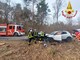 Sabato nero sulle strade: schianto tra due auto a Tradate: tre feriti, uno è grave