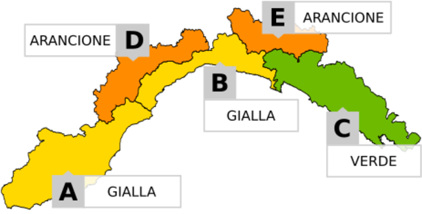 Arriva la neve nel savonese: allerta gialla nell'entroterra e arancione in Val Bormida