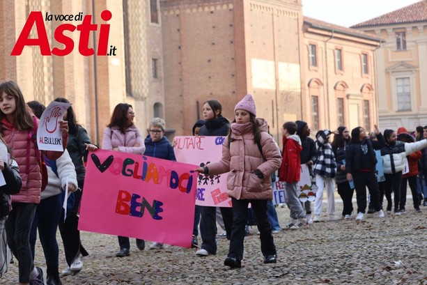 Asti si mobilita contro il bullismo: il 27 febbraio la terza edizione della marcia contro il bullismo