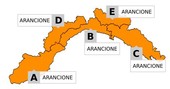 Allerta meteo arancione prolungata fino alle 8 di venerdì ed estesa a tutta la Liguria