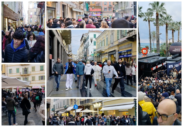 Ultimo giorno del Festival: ieri sembrava già... sabato, in città stimate circa 130mila persone e oggi si vivrà la giornata clou (Foto e Video)