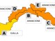 Allerta Meteo. Livello arancione su tutta la regione tranne che a Ponente