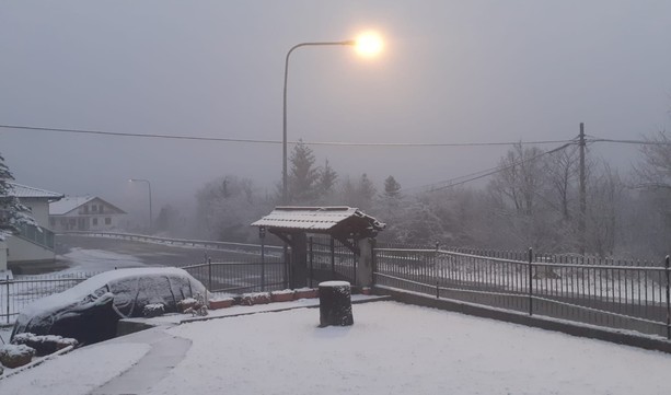 È arrivata la neve: la dama bianca ricopre la Val Bormida