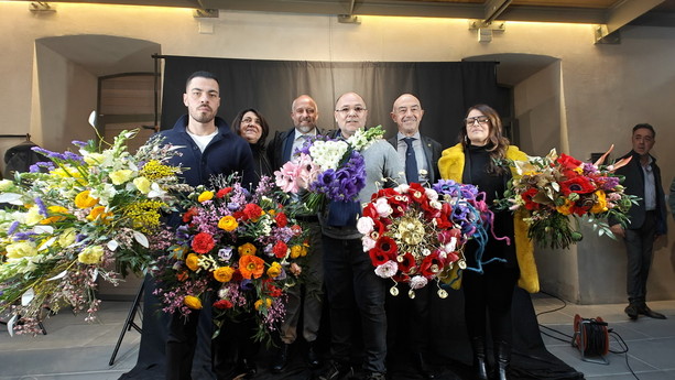 Il napoletano Pietro Laezza si aggiudica il concorso del 'Bouquet Sanremo': andrà al Festival per realizzare le composizioni (Foto e Video)