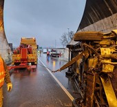 Riaperta la galleria Molini di Isola dopo l'incidente dei giorni scorsi