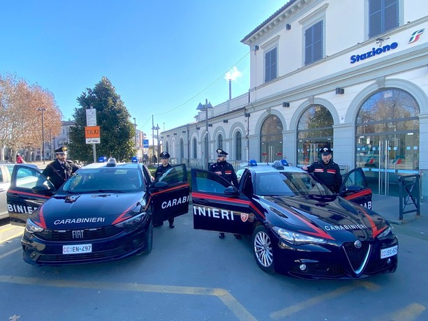 Sicurezza a Bra: dai Carabinieri stretta sulle aree di piazza Roma e della stazione ferroviaria