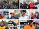 FOTOGALLERY/1. Il ministro Giorgetti dà il via alla gran fondo: 3 mila in sella