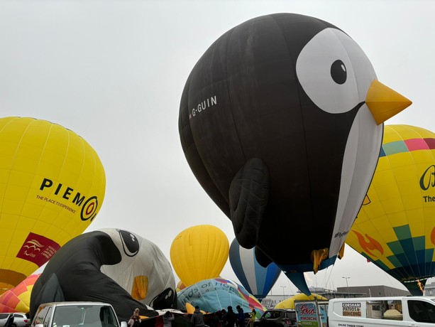 Si vola su Mondovì: le mongolfiere colorano il cielo della Città  [FOTO E VIDEO]