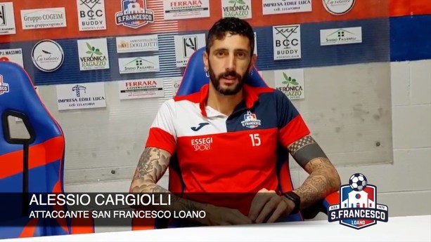 Calcio, San Francesco Loano. Che impatto per Cargiolli, subito una doppietta: &quot;Una grande accoglienza, andiamo avanti cos!&quot; (VIDEO)