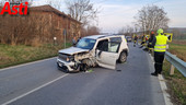 Nuovo incidente nella curva &quot;maledetta&quot; in località Ponteverde sulla provinciale 456. Quattro le auto coinvolte