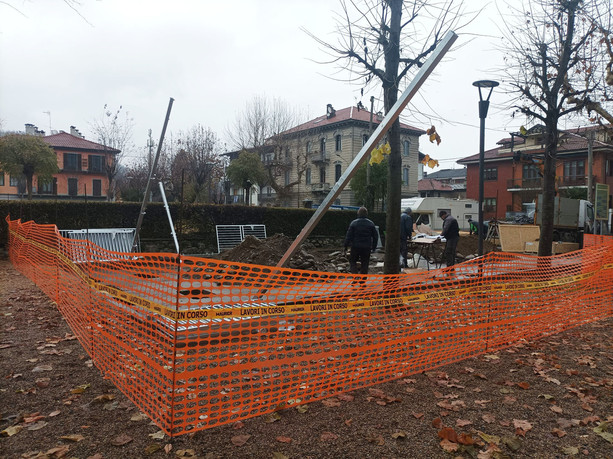 Per la prossima settimana potrebbe essere pronto il nuovo campo da gioco a prova di vandali